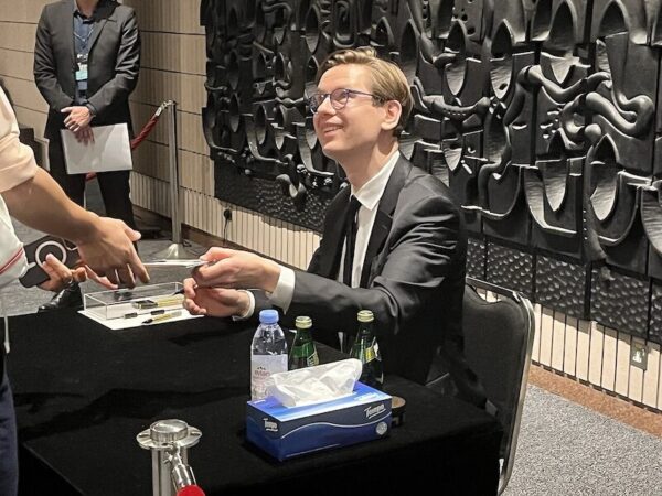 Icelandic pianist Víkingur Ólafsson.