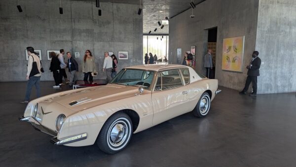 Raymond Loewy, Studebaker Avanti, designed 1961, made 1963, Fiberglass body; photograph by Stephen West.