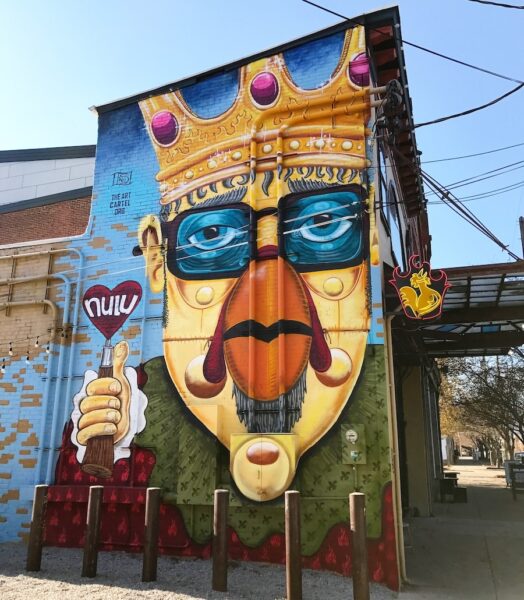 A mural on Royals Hot Chicken / Photo courtesy of Louisville Tourism