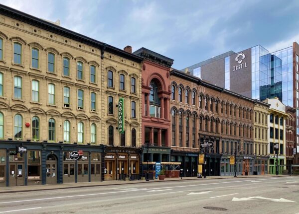 Louisville's Whiskey Row / Photo courtesy of Louisville Tourism