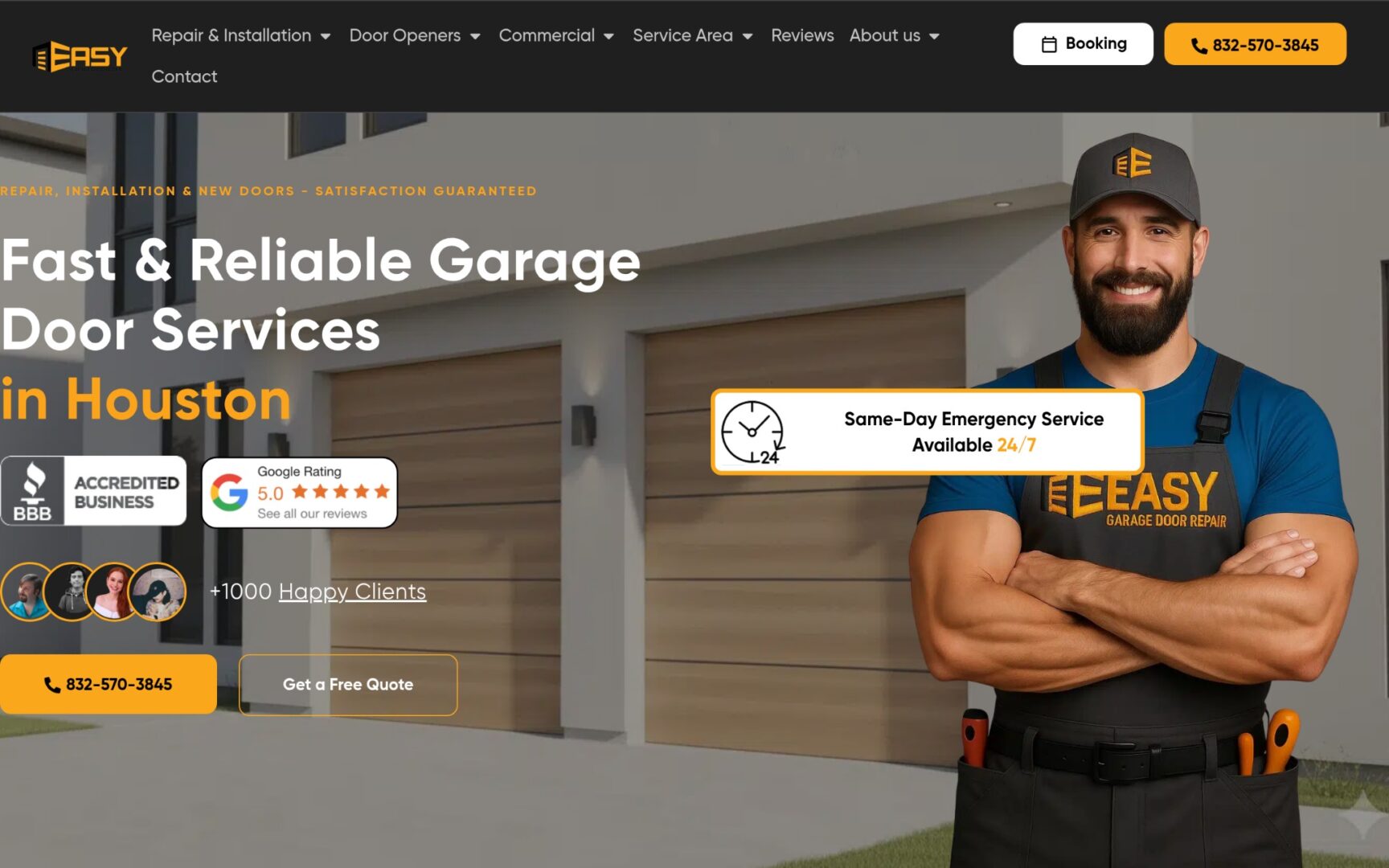 Easy Garage Door Repair Screenshot