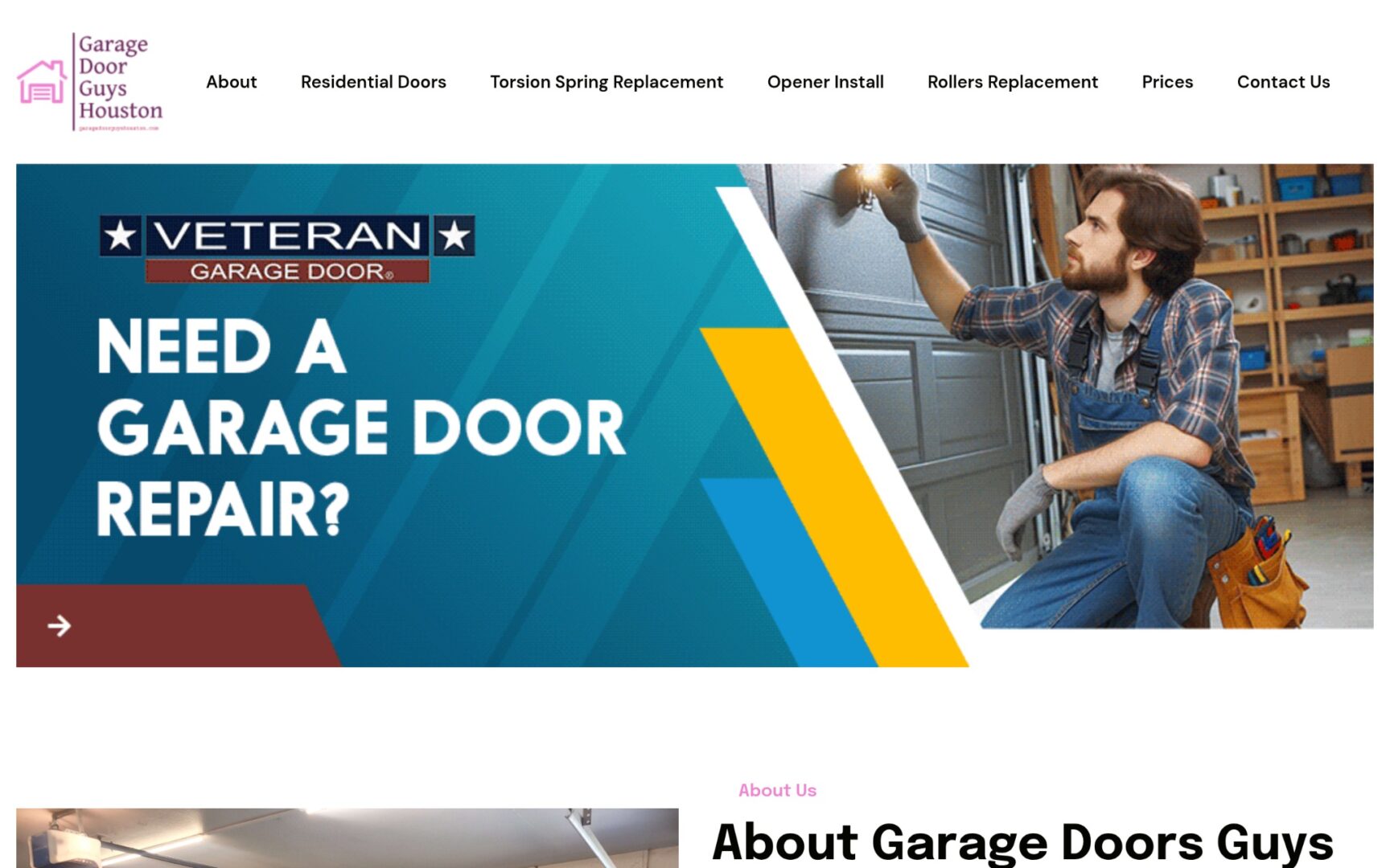 The Garage Door Guys (Houston) Screenshot
