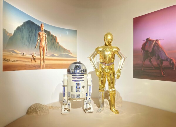 Star Wars. R2-D2, C-3PO at Lucas Museum