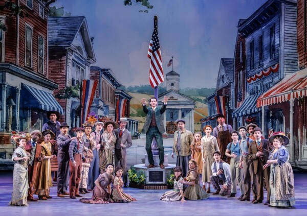 The Music Man ensemble cast