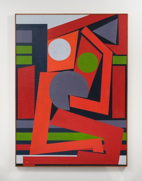 Mavis Pusey (1928-2019), Personante, n.d., oil on canvas; courtesy of the Neil Lane Collection, © Estate of Mavis Pusey.