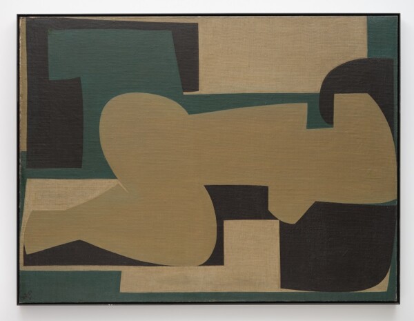 Mavis Pusey (1928-2019), Recumbancy, 1963, oil on canvas, courtesy of the Neil Lane Collection, © Estate of Mavis Pusey.